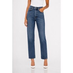 AGOLDE 90's Mid Rise Loose Fit Straight Leg Blue Jeans Womens Size 23
